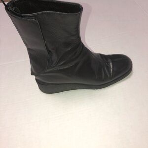 𝅺Bruno maglin black Italian leather boots